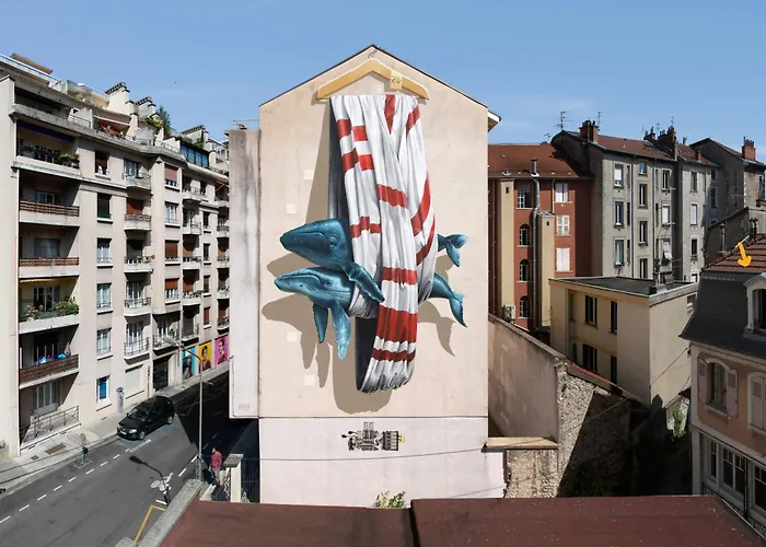 Les Baleines - Hypercentre 2 Avec Garage Et Clim - Air Conditioning *